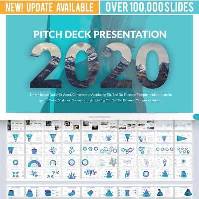 2019 Multipurpose Pitch Deck [Version 3] PowerPoint Template