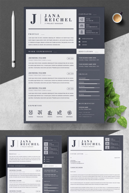 Template #79367 Page Cv Webdesign Template - Logo template Preview