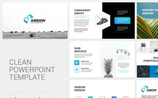 Arrow - Clean Business PowerPoint template