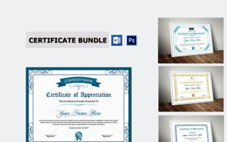 Certificate Bundle Certificate Template