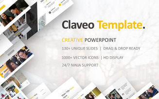 Claveo PowerPoint template
