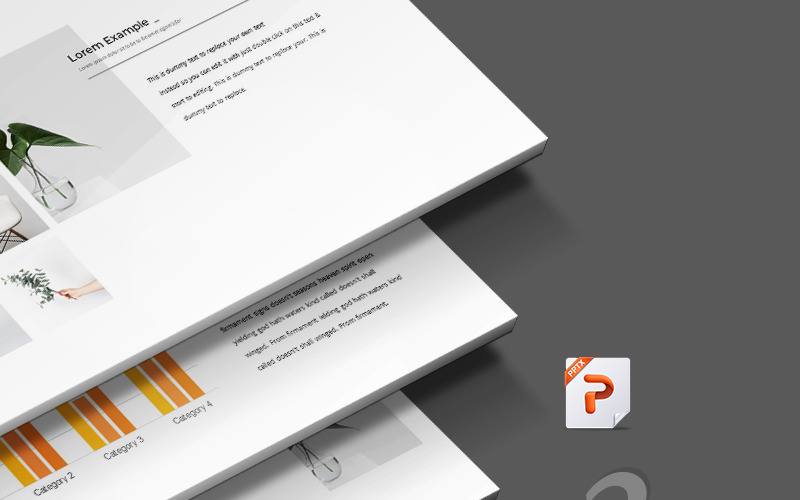 Very Clean Presentation Pack PowerPoint template PowerPoint Template