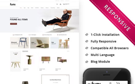 Furni - The Furniture Store Responsive WooCommerce Theme