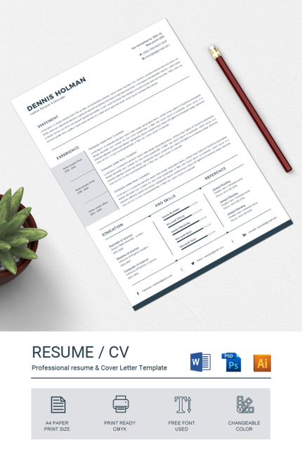 Template #79490 Template Cv Webdesign Template - Logo template Preview