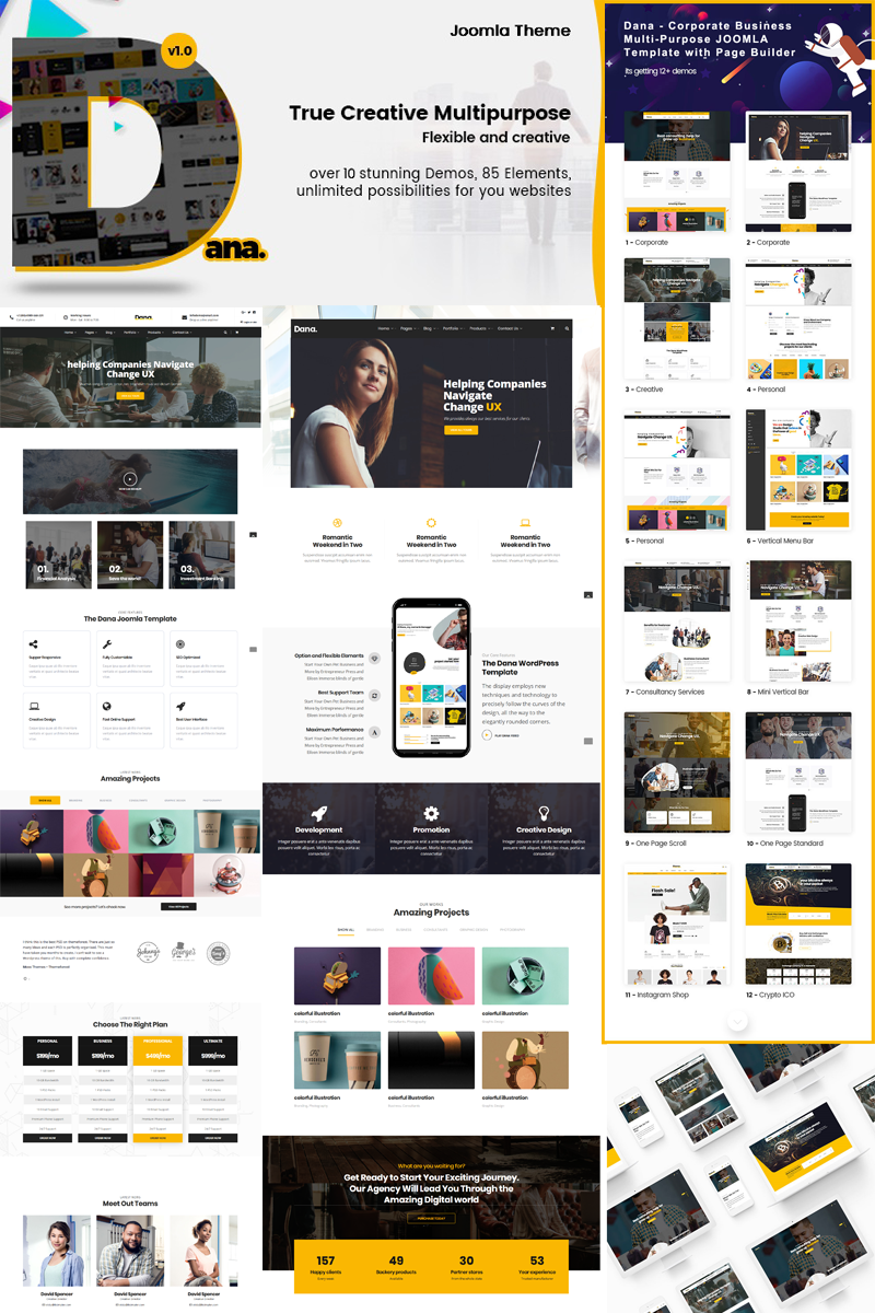 Dana - Corporate Business Joomla 5 Template