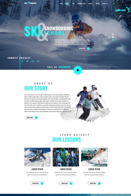 Kit Graphique #79505 Snowboard Entrainement Divers Modles Web - Logo template Preview