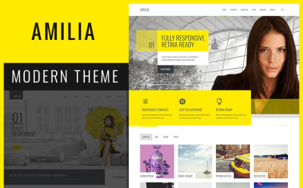 Amilia - Responsive MultiPurpose Joomla Template