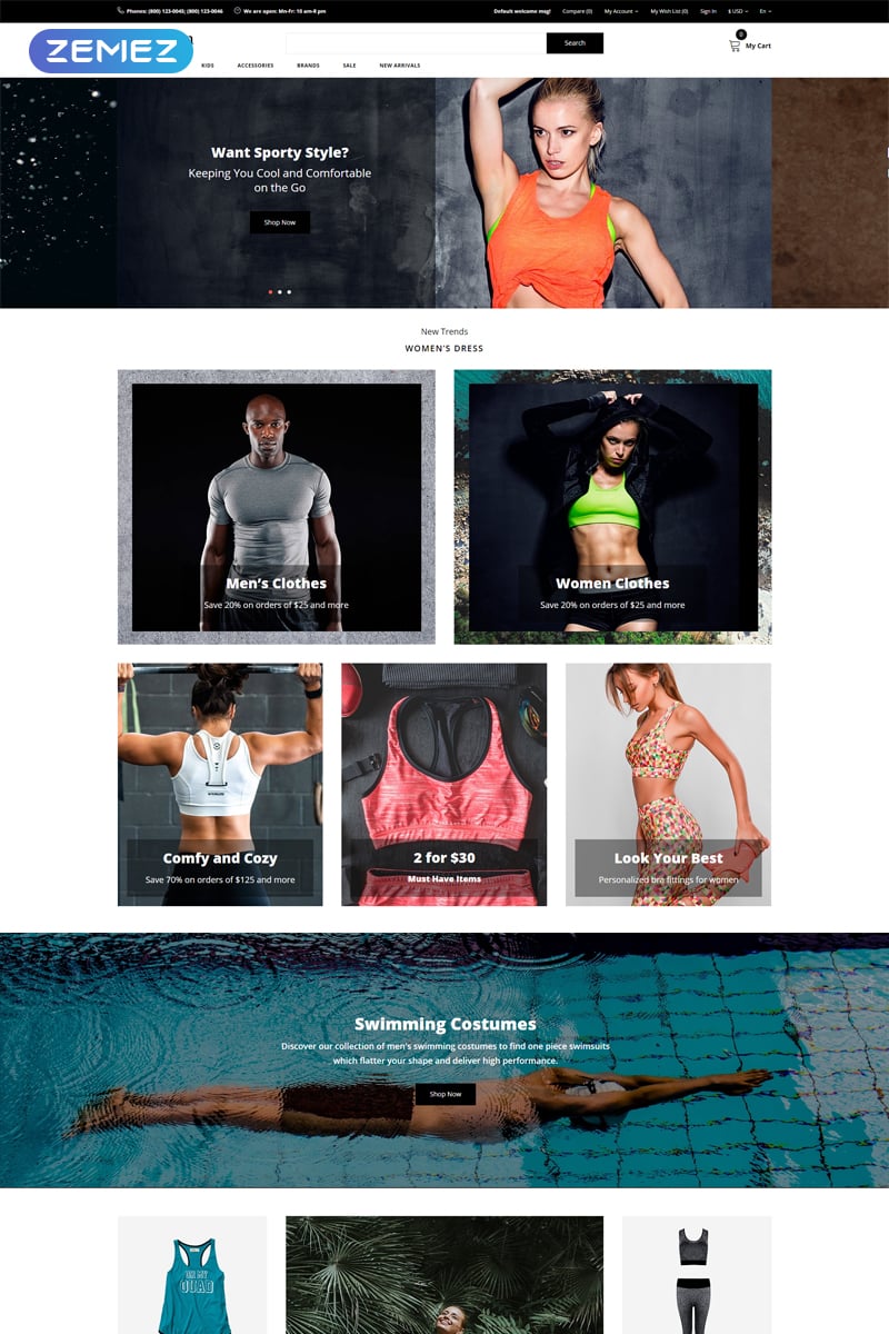 iRon Man - Sports Store eCommerce Modern OpenCart Template