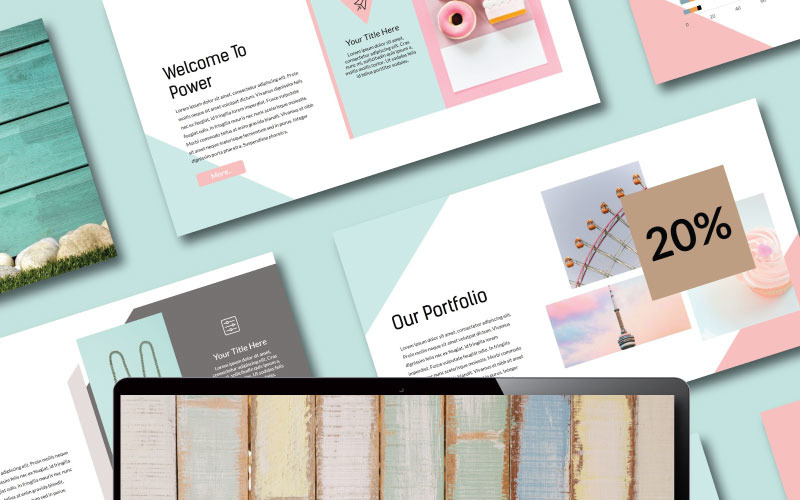 Madein Creative PowerPoint template PowerPoint Template