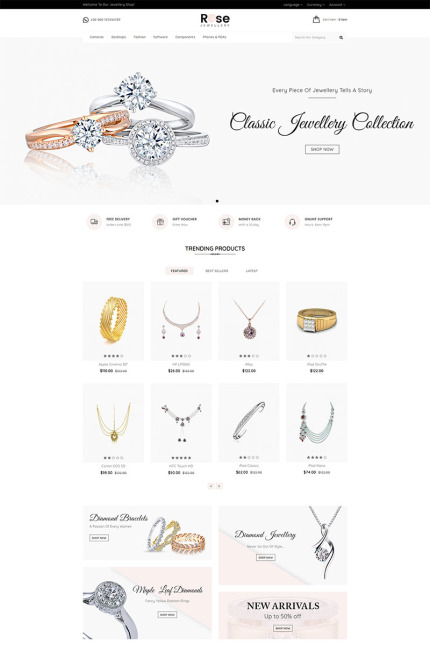 Template #79600 Fashion Accessories Webdesign Template - Logo template Preview