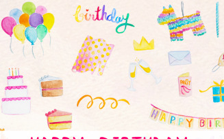 51 Fun Happy Birthday Party - Illustration