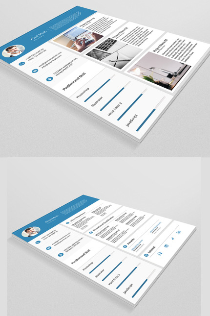 Template #79700 Cv Template Webdesign Template - Logo template Preview