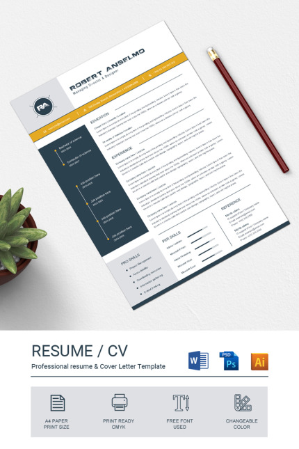 Template #79729 Template Cv Webdesign Template - Logo template Preview