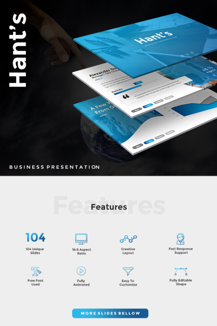 Template #79732 Animated Presentation Webdesign Template - Logo template Preview