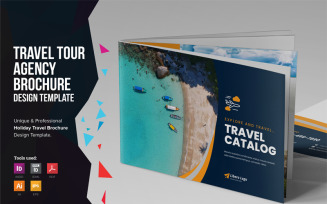 Holiday Travel Brochure Catalog - Corporate Identity Template