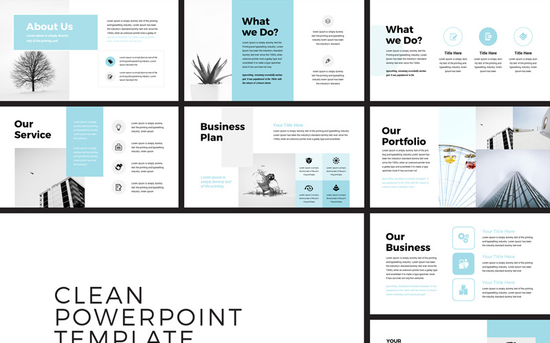 Pehela - Clean Minimal PowerPoint template PowerPoint Template