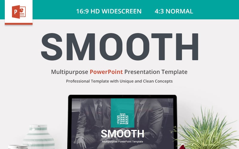 Smooth PowerPoint template PowerPoint Template