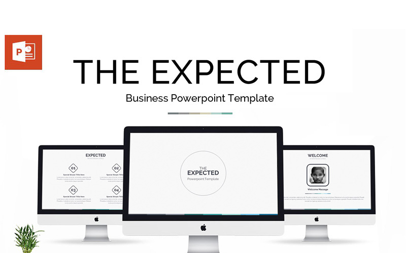The Expected PowerPoint template PowerPoint Template