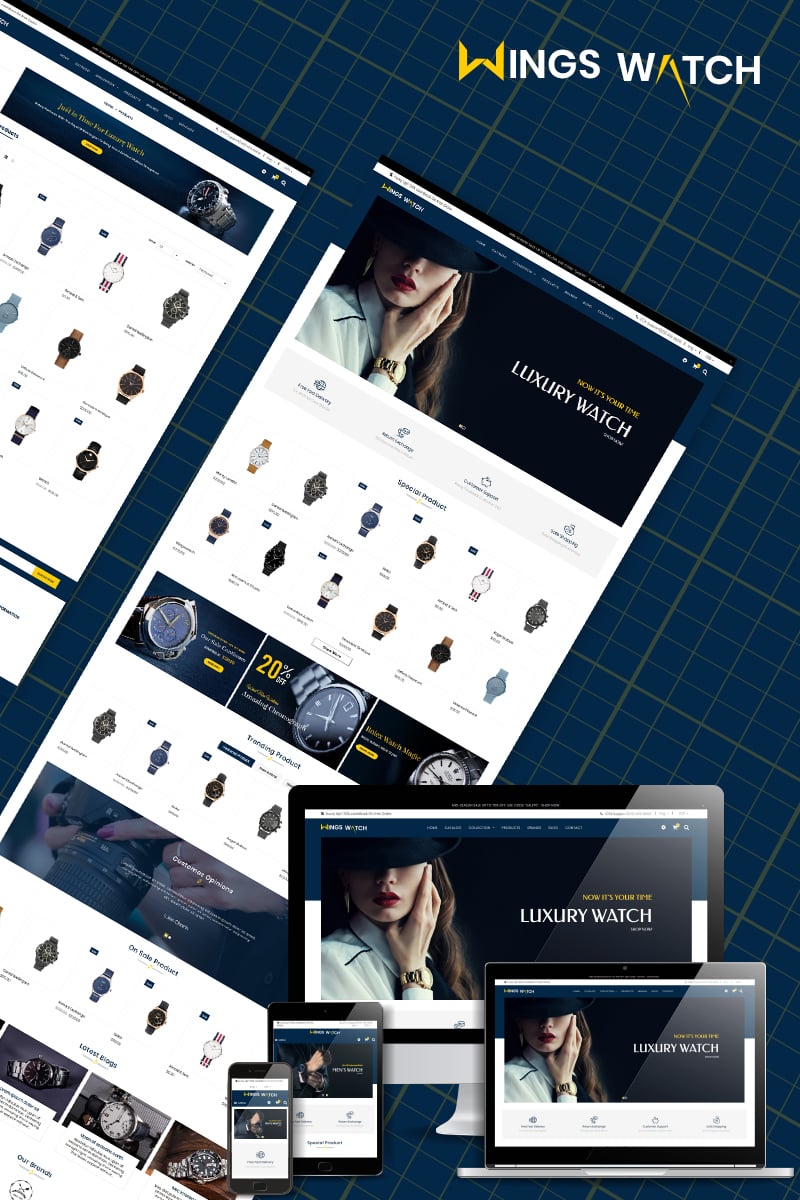 Wings Watch - Multipurpose Shopify Theme