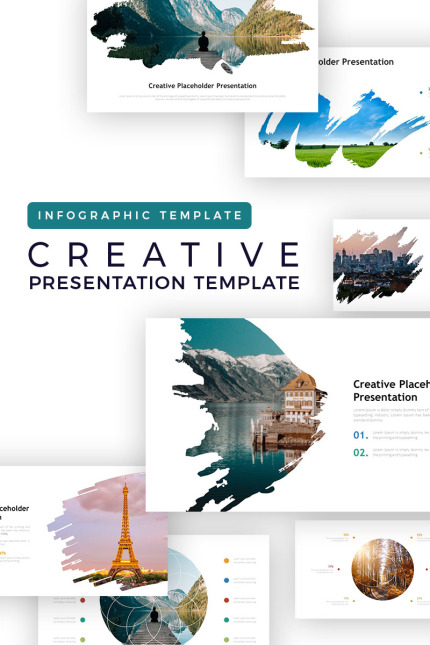 Template #79833 Creative Abstract Webdesign Template - Logo template Preview