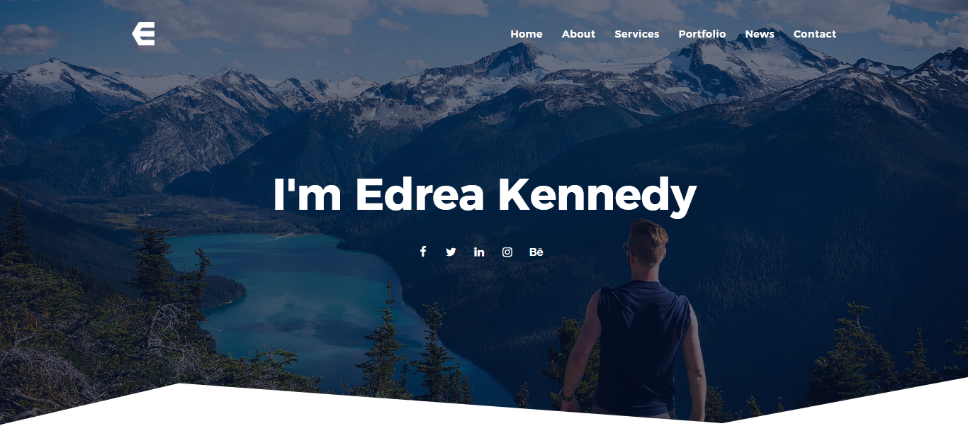 Edrea - Personal Portfolio Joomla 5 Template