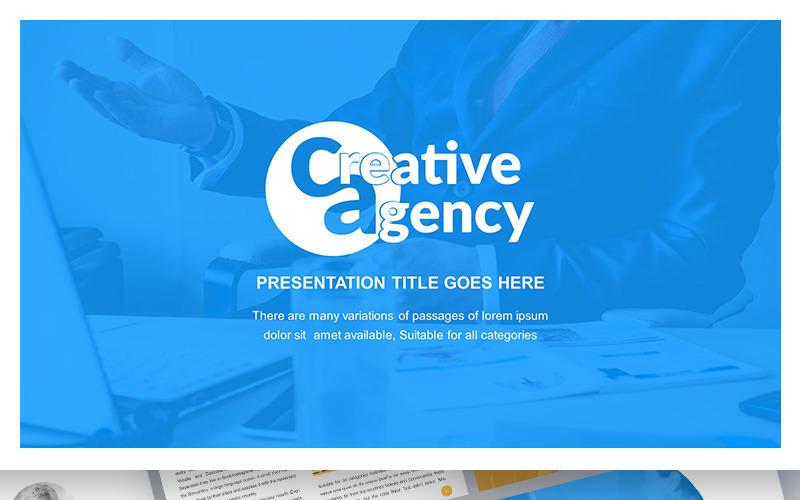 Creative Agency PowerPoint template PowerPoint Template