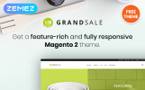 GrandSale - FREE eCommerce Wholesale Magento Template Small Screenshot GrandSale - FREE eCommerce Wholesale Magento Theme