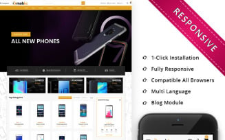 Moblic - The One Stop Mobile Shop Responsive OpenCart Template