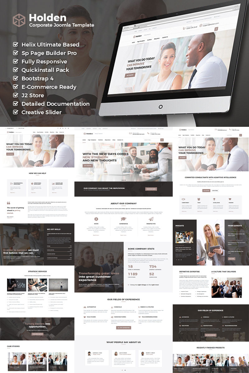 Holden - Corporate Business Joomla 5 Template