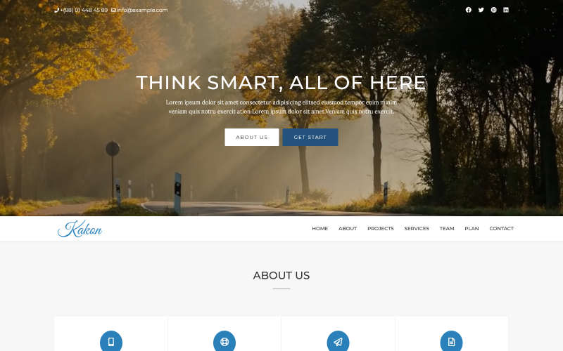 Kakon - Design Studio Marketing Agency Joomla 5 Template Joomla Template