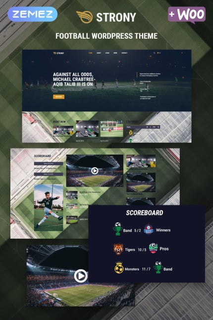 Kit Graphique #80051 Sports Football Web Design - Logo template Preview