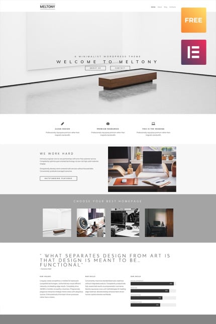 Template #80058 Business Meltony Webdesign Template - Logo template Preview