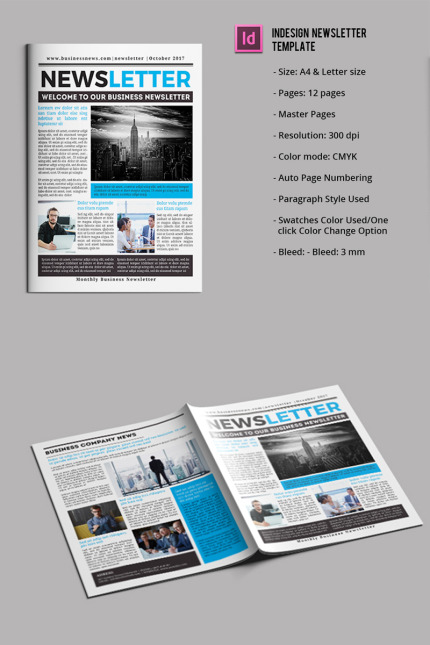 Template #80099 Business Corporate Webdesign Template - Logo template Preview