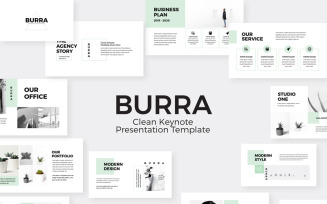 Burra - Clean Simple Presentation - Keynote template