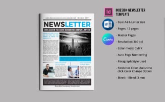 Customizable Newsletter Template to Boost Your Business Communication