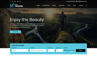 Expo Travel - Travel PSD Template