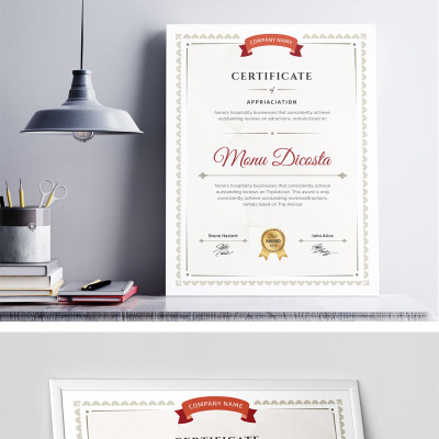 Certificate Templates | TemplateMonster