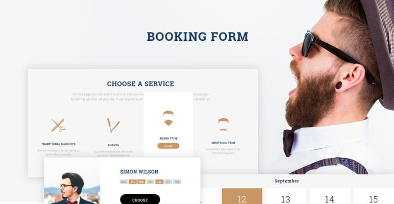 Hair Salon Website Template #46078 TemplateMonster