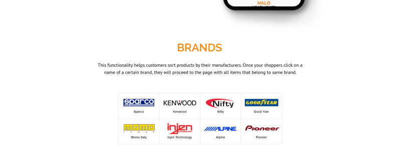 Auto Parts Responsive thème Shopify adaptatif #47703 - Image 5