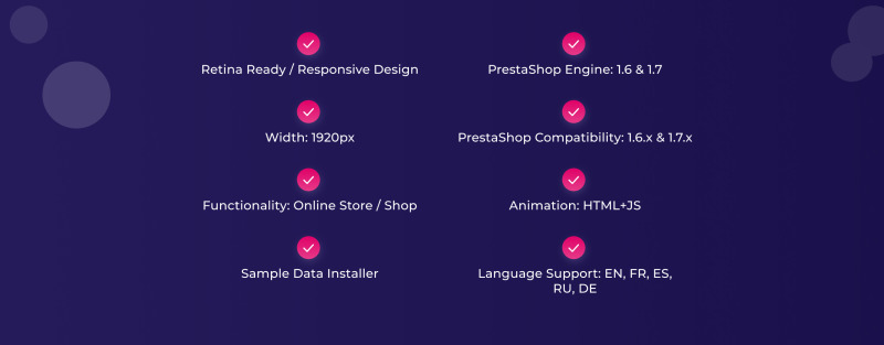 Тема PrestaShop для интернет-магазина автомобильных запчастей - Features Image 11