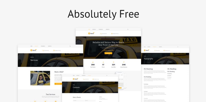 Taksi Şirketi Web Sitesi Şablonu için Ücretsiz HTML5 Teması - Features Image 2