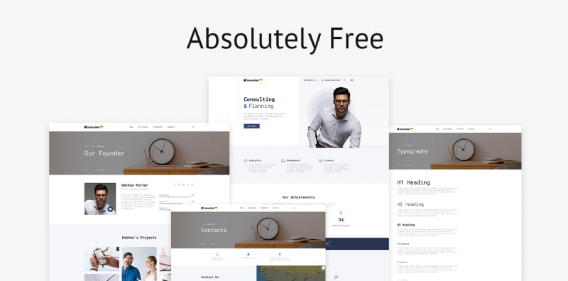 Free HTML5 Theme for Consulting Firm Website Template - Features Image 2