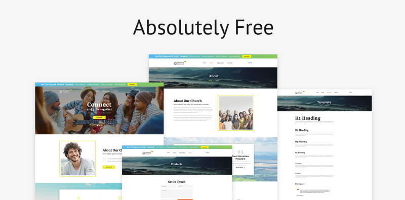 Free HTML5 Theme for Religious Site Website Template - Features Image 2