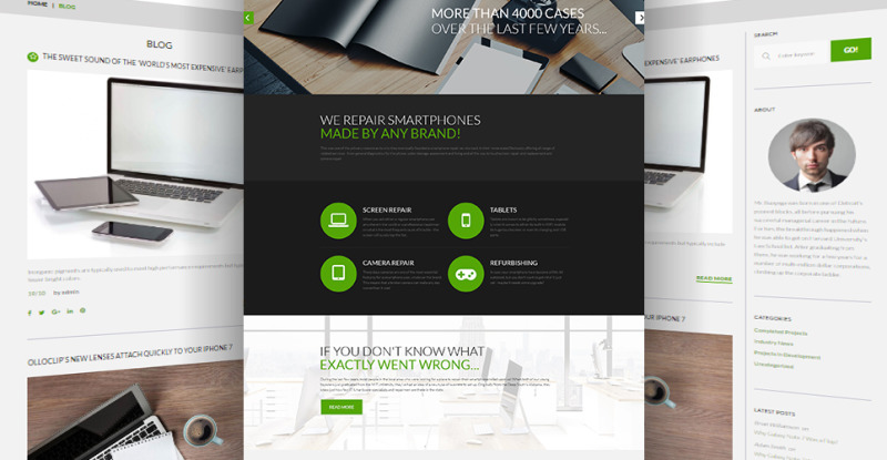 computer and cellphone repair services wordpress theme nulled