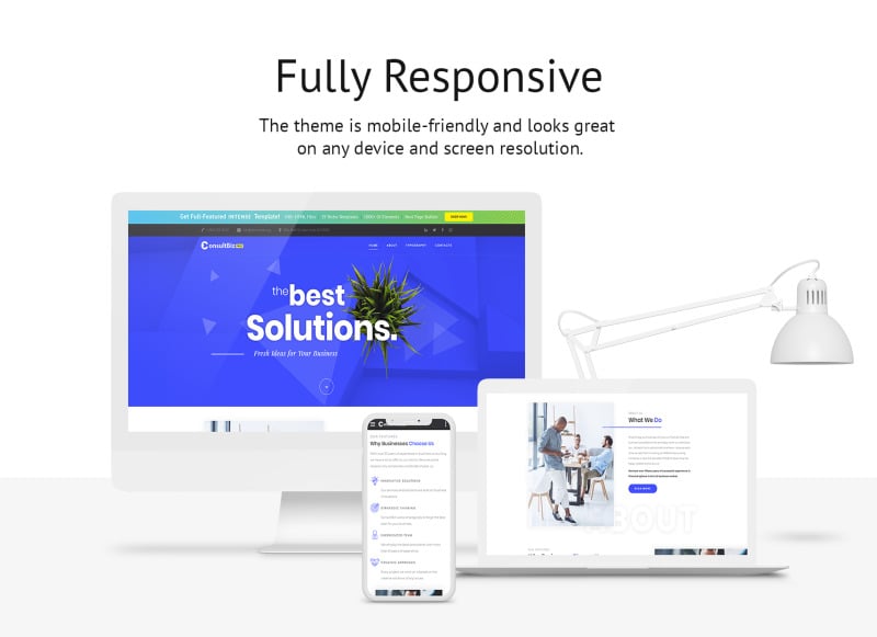 Free Responsive Corporate Template Website Template - Features Image 3