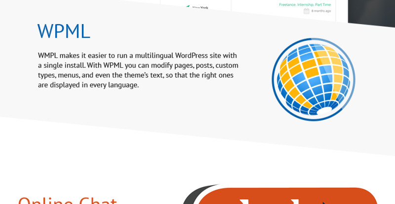 Thème WordPress adaptatif pour portail demplois #52547 - Image 16