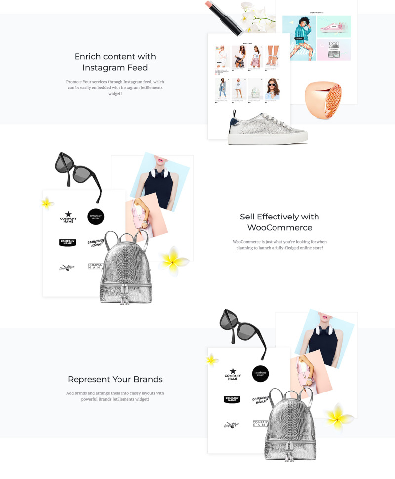 Chantalle - Multipurpose Woman Fashion Elementor WordPress Theme - Features Image 4