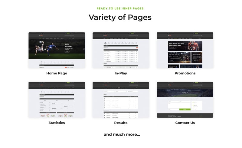 S-Bet - Online Betting Multipage HTML Website Template - Features Image 3