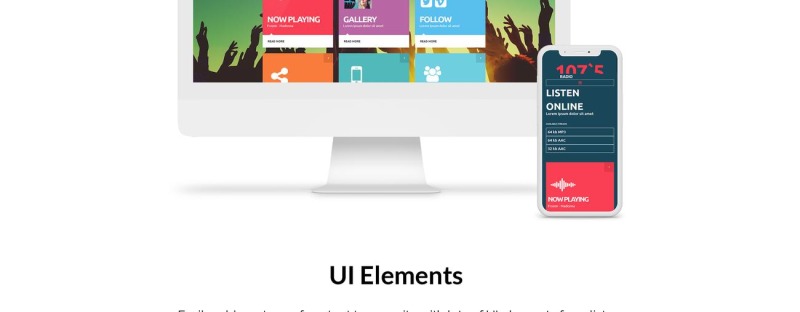 Online Radio Joomla Template - Features Image 2
