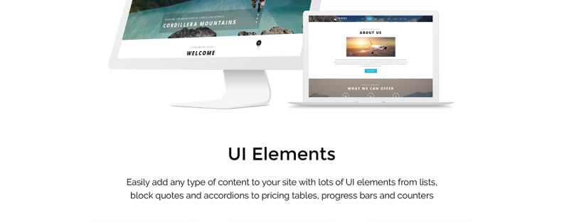 Travel Agency Joomla Template - Features Image 2